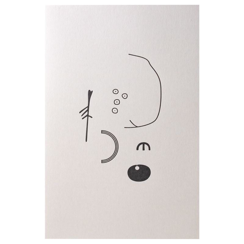 Ritual Artifacts 1 Letterpress Card