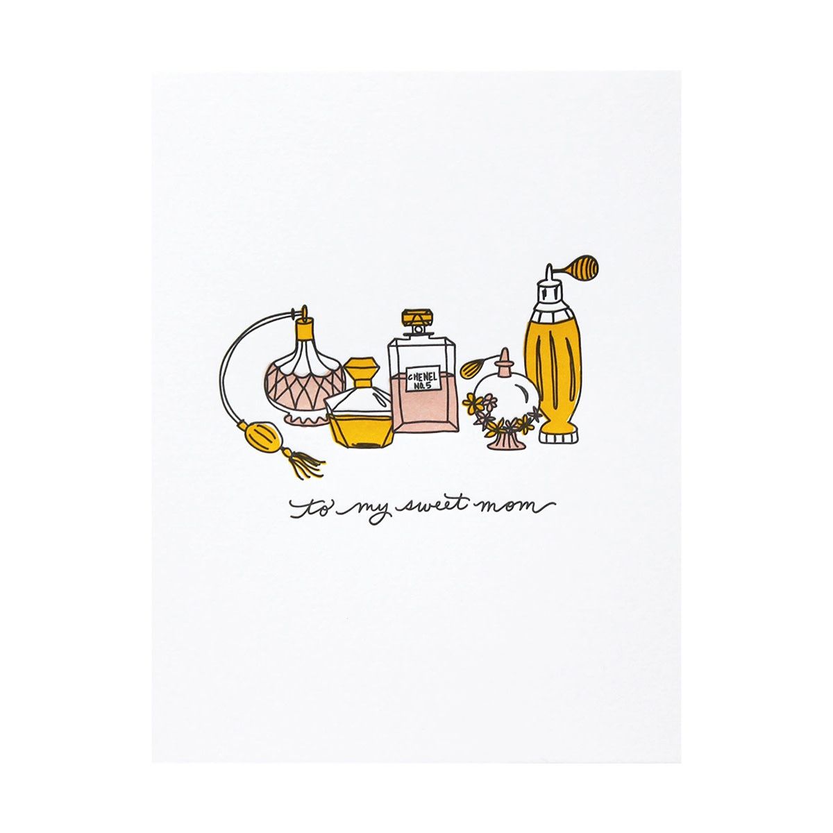 Mom Perfume Card