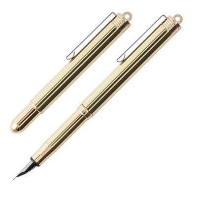 Traveler&#39;s Company Brass Fountain Pen