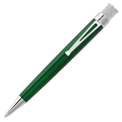 Retro 51 Tornado Classic Lacquer Green Rollerball Pen