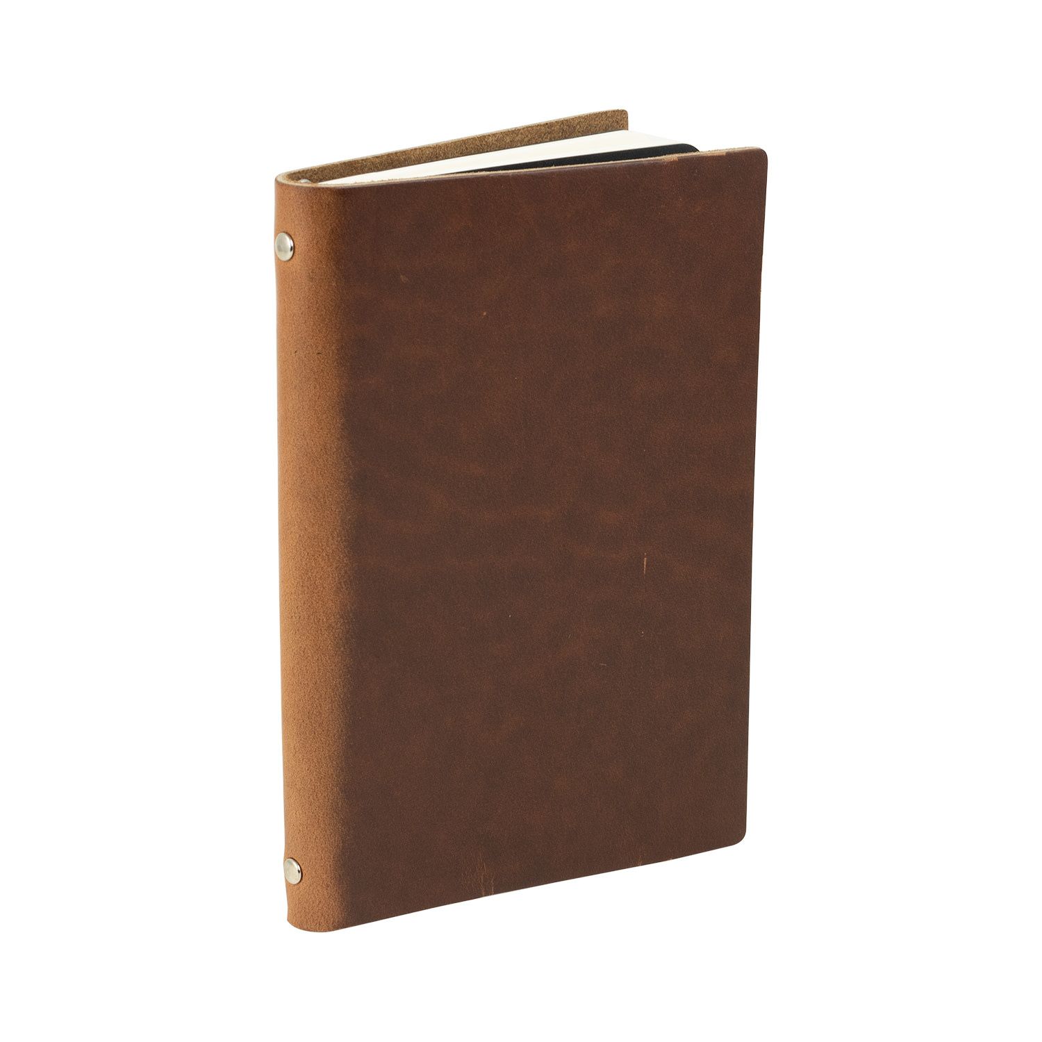 Leather Pocket Notebook - Pecan