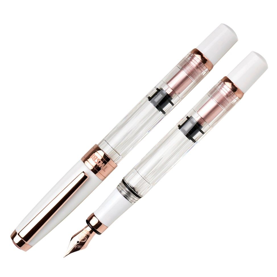 TWSBI Diamond 580 White Rose Gold II Fountain Pen