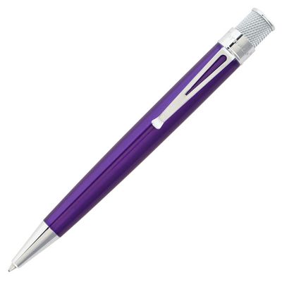Retro 51 Tornado Classic Lacquer Purple Rollerball Pen