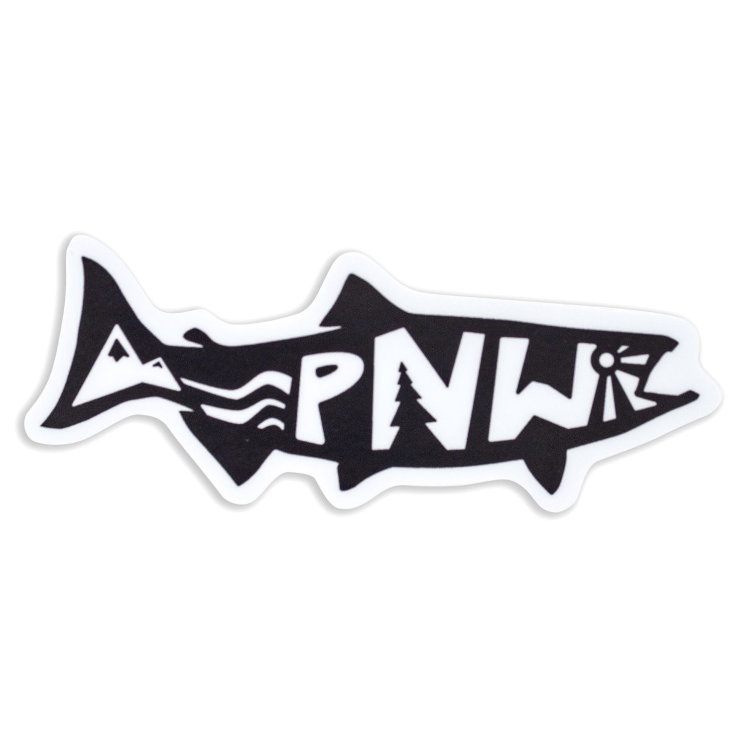 PNW Fish Sticker