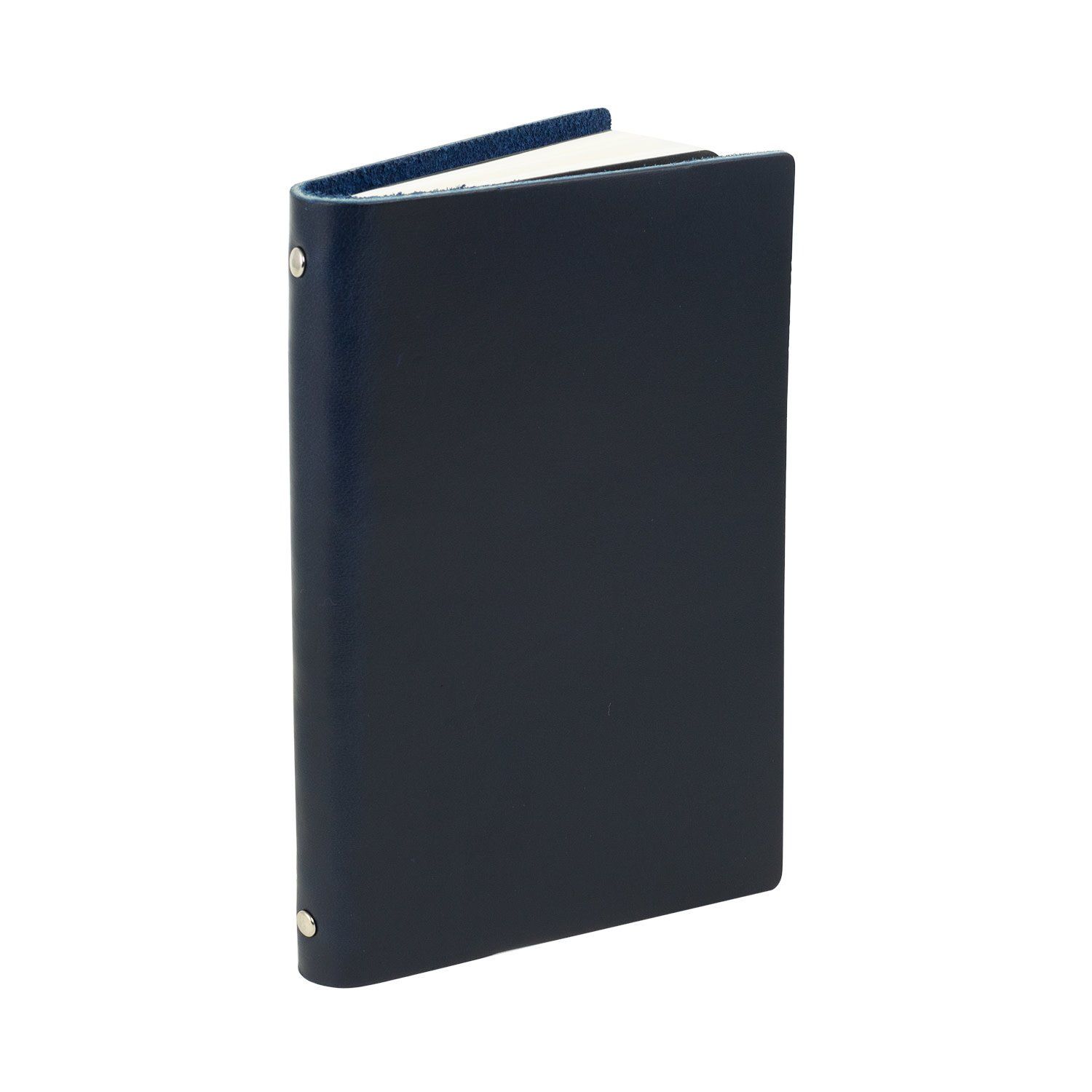 Leather Pocket Notebook - Ink Blue