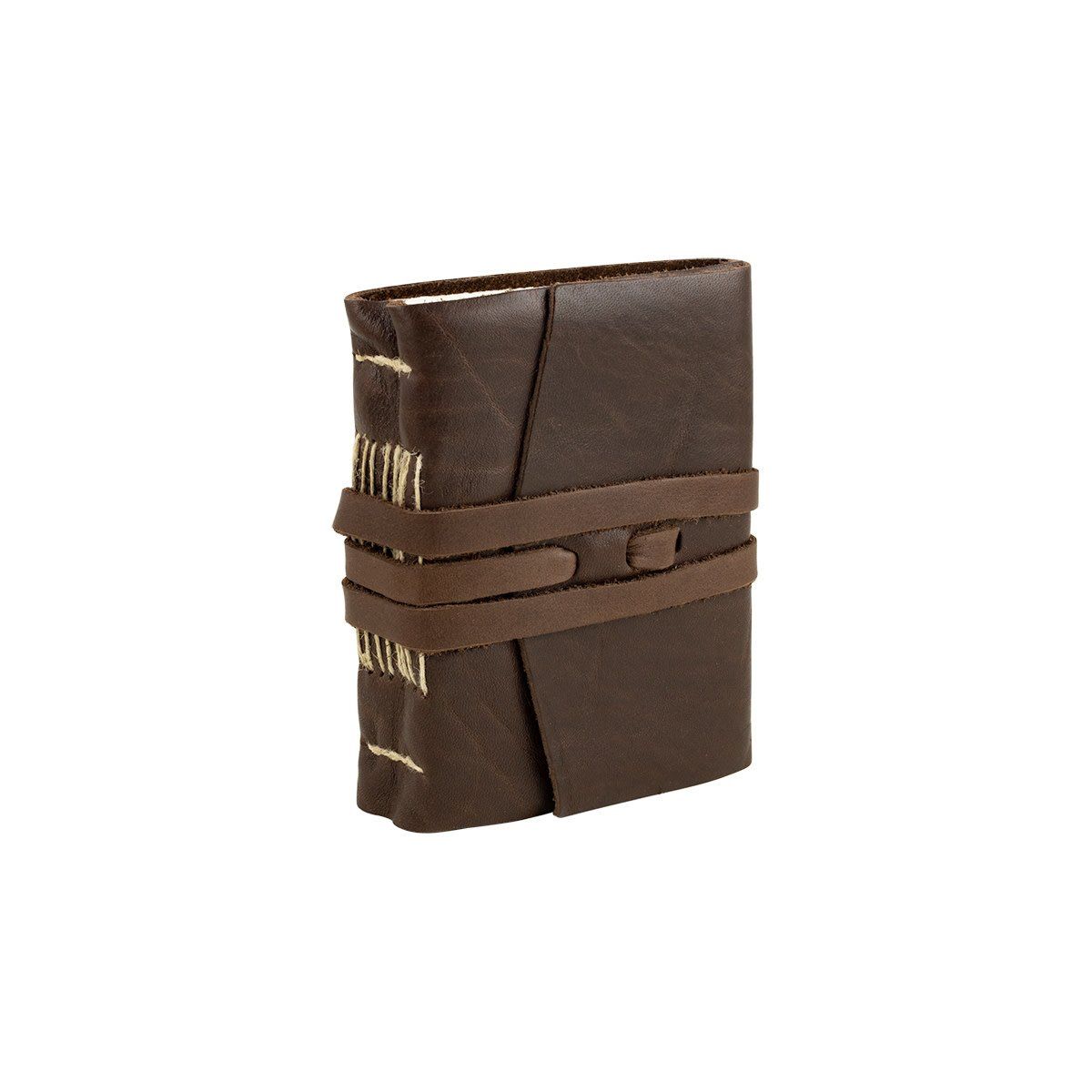 Medieval Amalfi Dark Brown Leather Small Journal