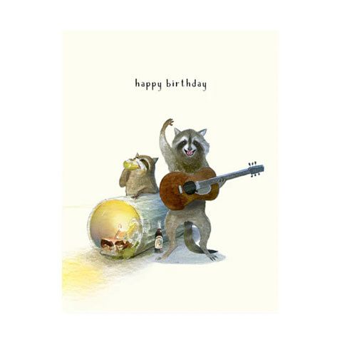 Garage Band Birthday Card