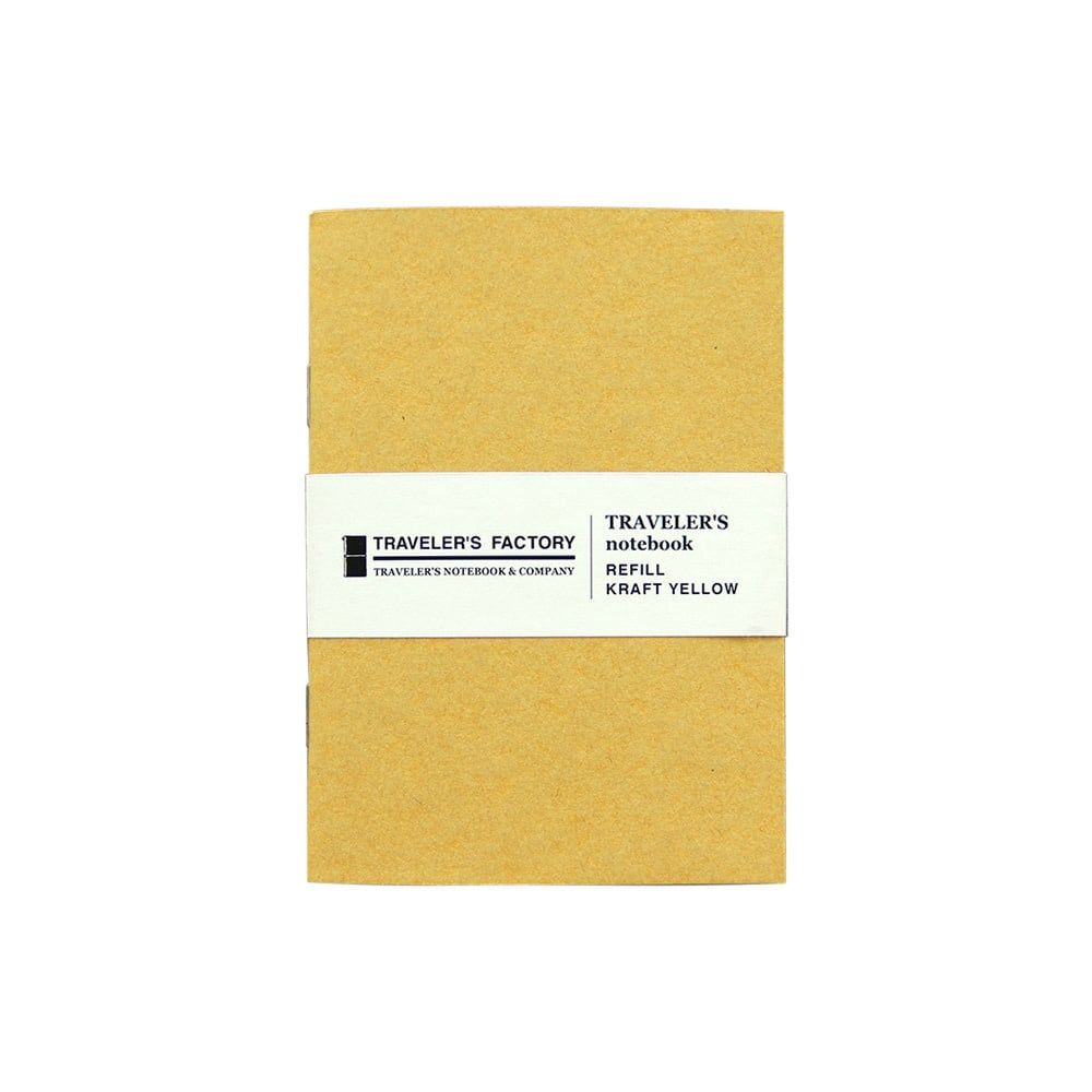 Traveler&#39;s Factory Refill Yellow Kraft Paper Passport