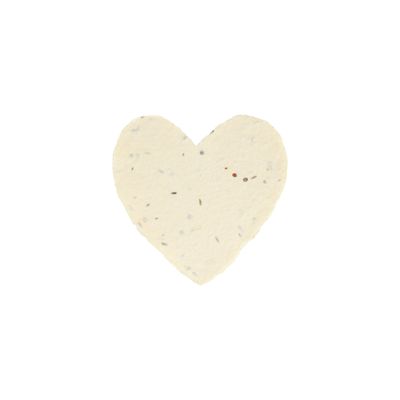 Petite Seed Handmade Paper Heart