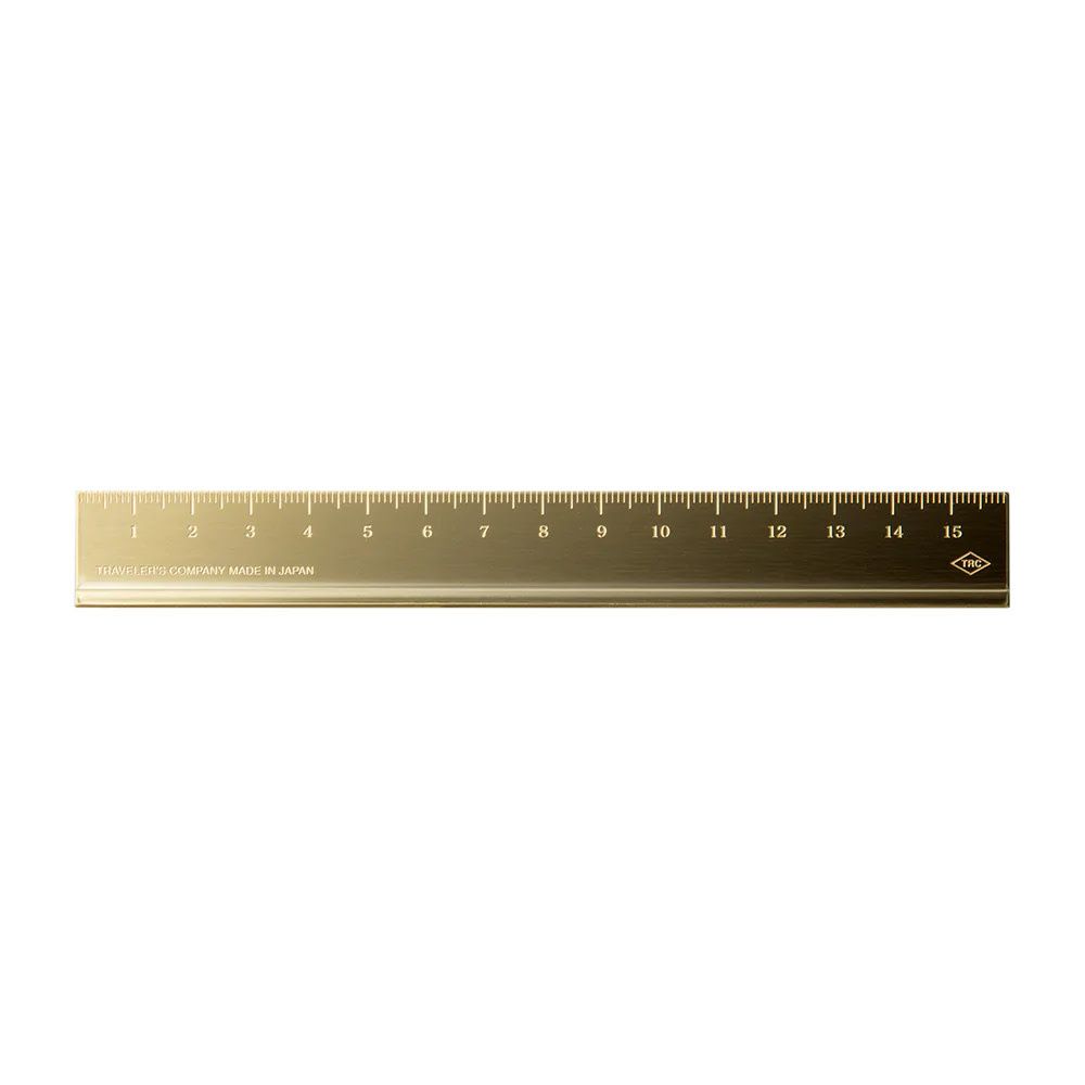 Traveler&#39;s Company Brass Ruler