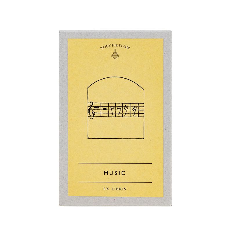 Ex libris customizing labels - music