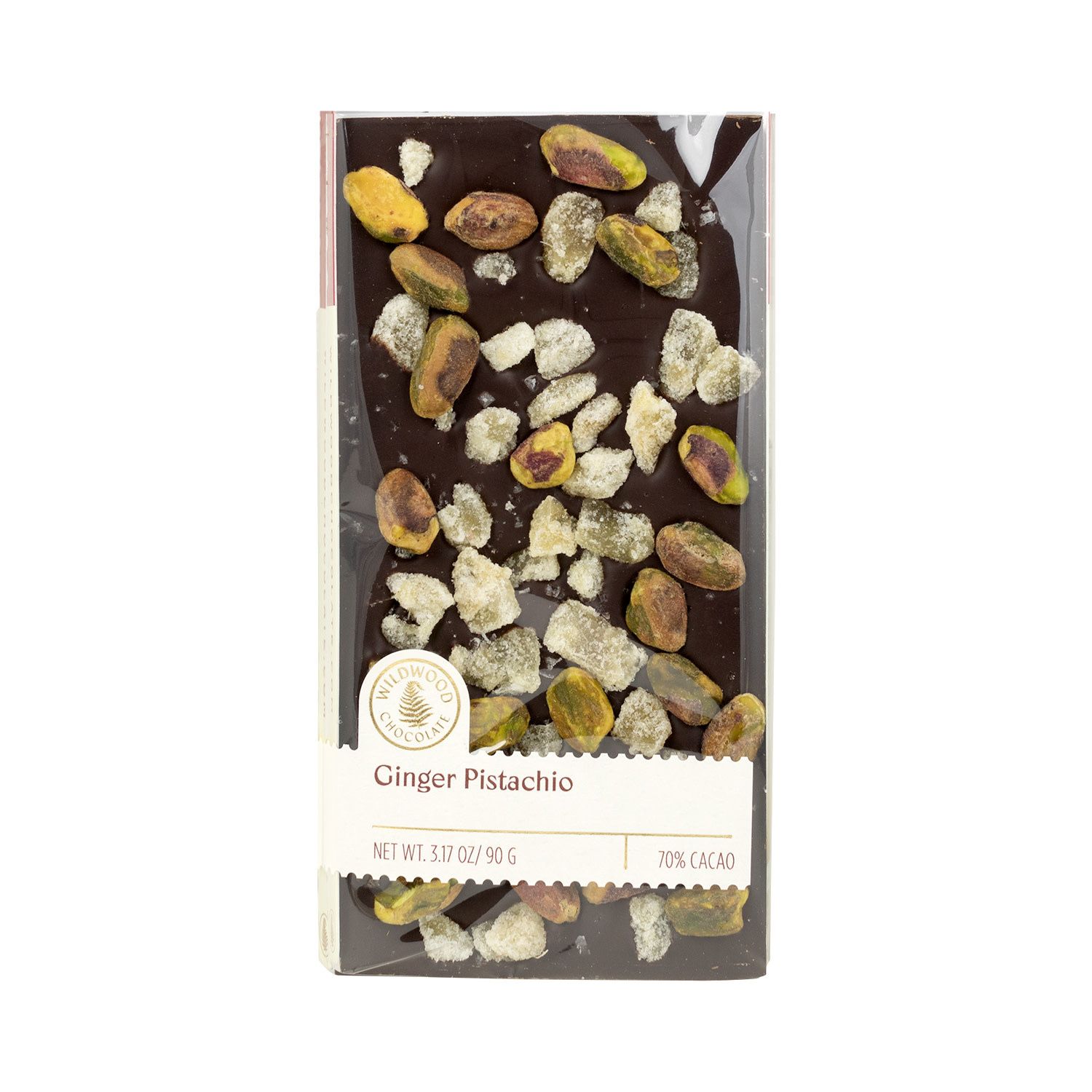 Ginger Pistachio Chocolate Bar