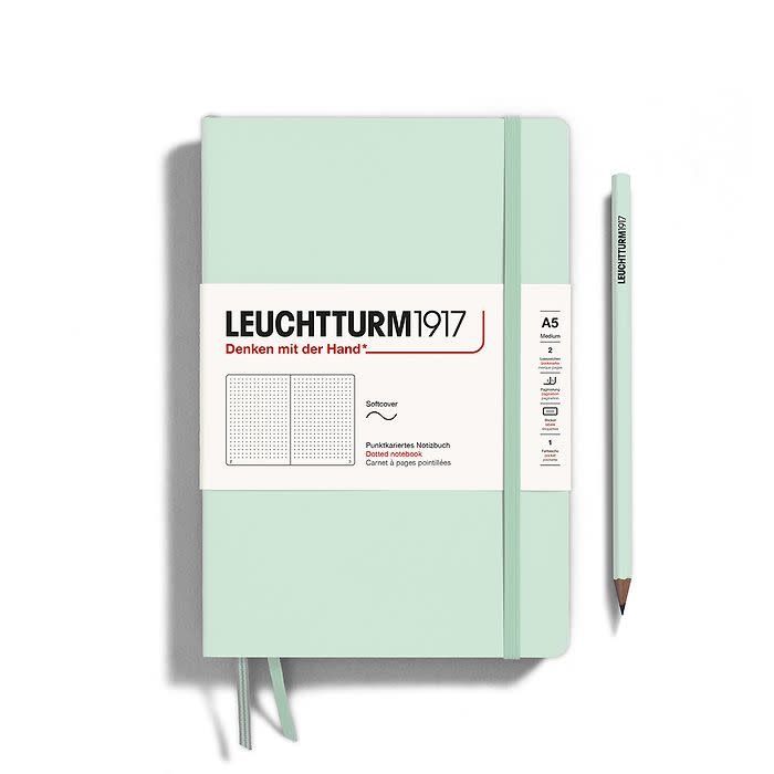 Leuchtturm1917 - A5 Medium Softcover Notebook - Mint Green