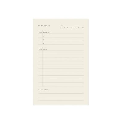 To Do Today Notepad