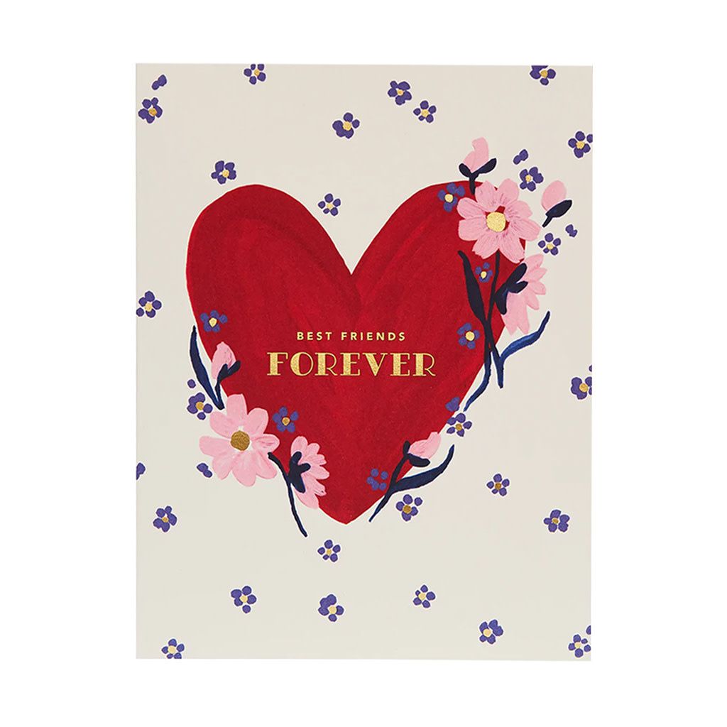 Best Friend Cosmo Heart Card