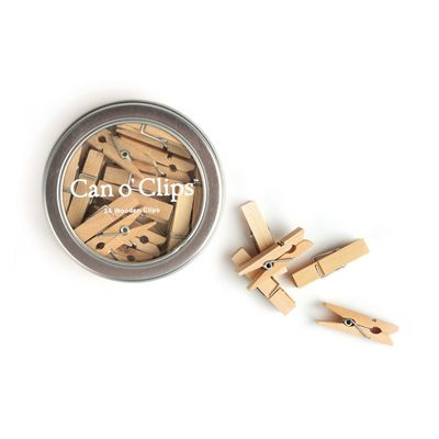 Mini Wooden Clips