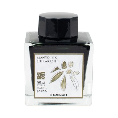 Sailor Manyo Shirakashi Bottled Ink (50ml)
