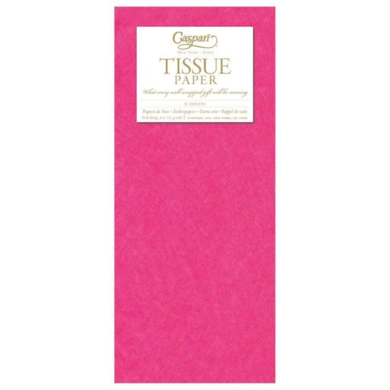 Fuchsia Tissue Package - 8 Sheets