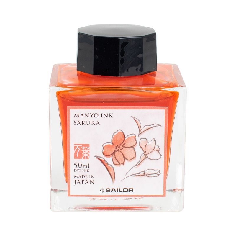 Sailor Manyo Sakura Bottled Ink (50ml)