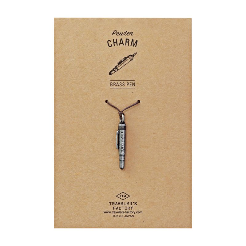 TRAVELER’S COMPANY – Traveler’s Factory – Brass Pen Charm