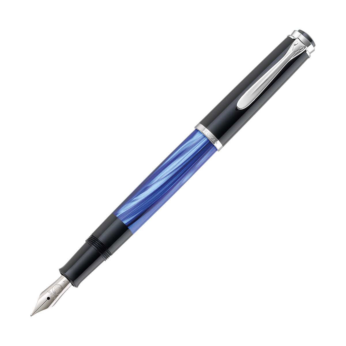 Pelikan Tradition M205 Blue Marble Fountain Pen