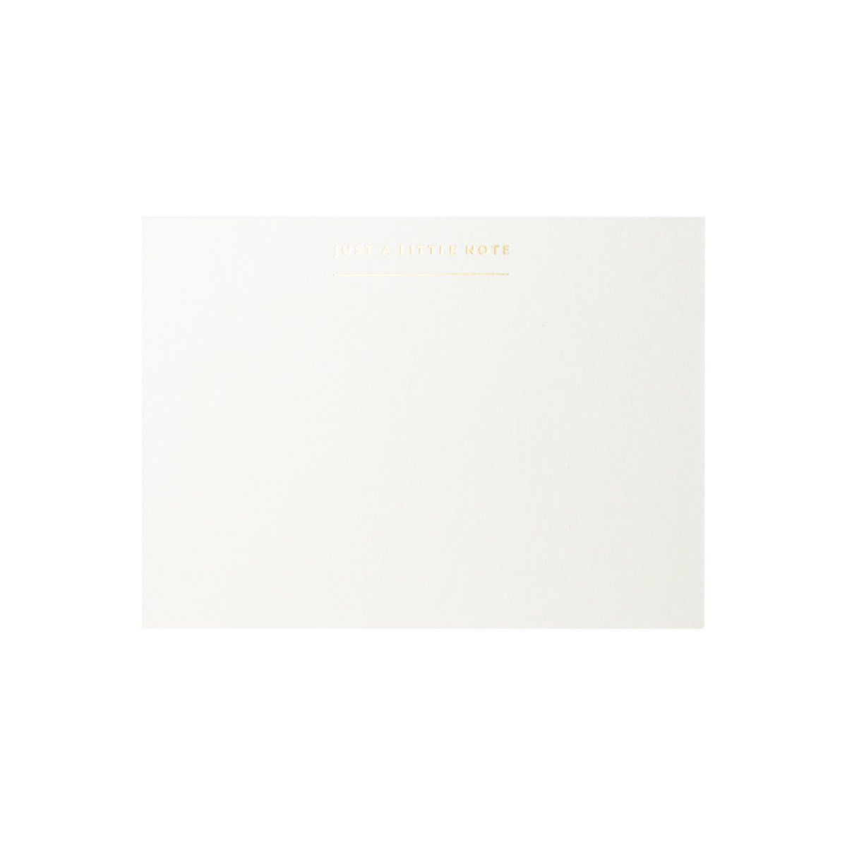 Little Note Fancy Letterpress Flat Notes Set
