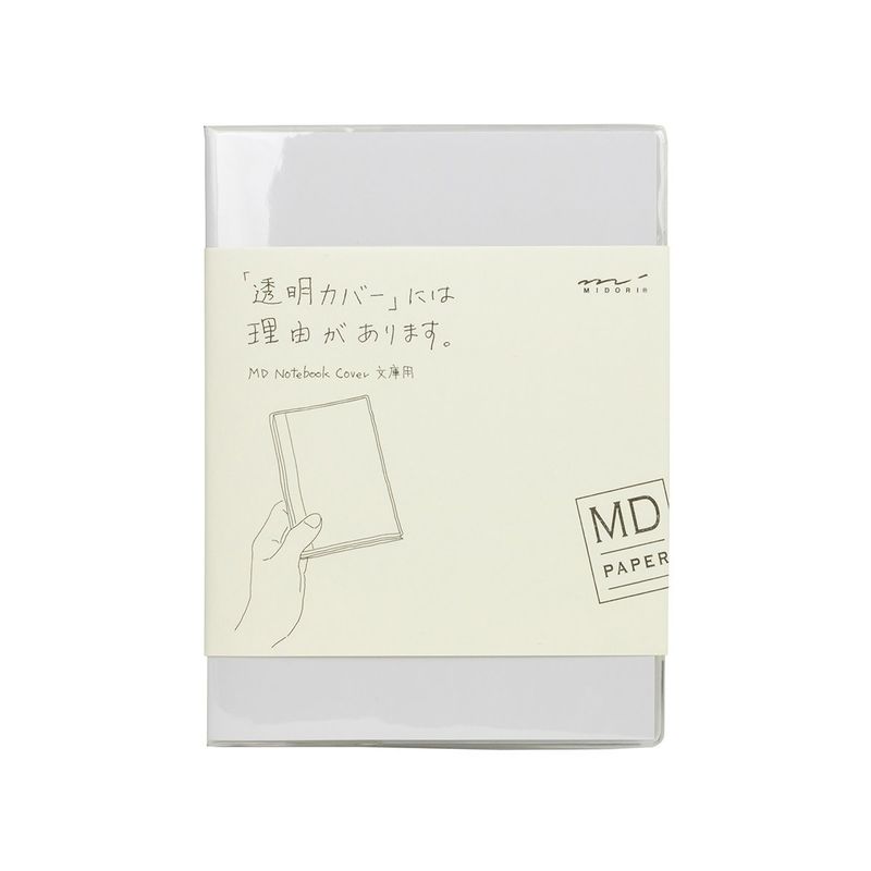 Midori MD Notebook A6 Clear Cover