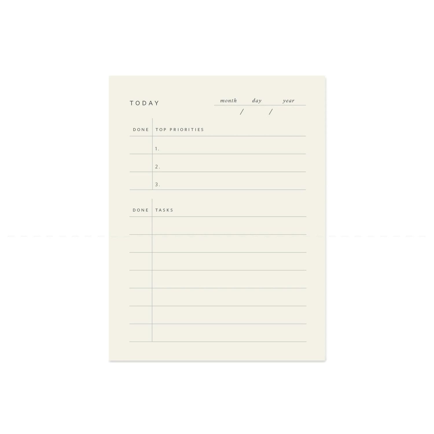 Today Block Notepad