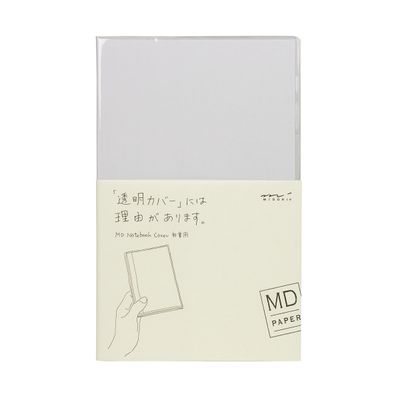 Midori MD Notebook B6 Slim Clear Cover