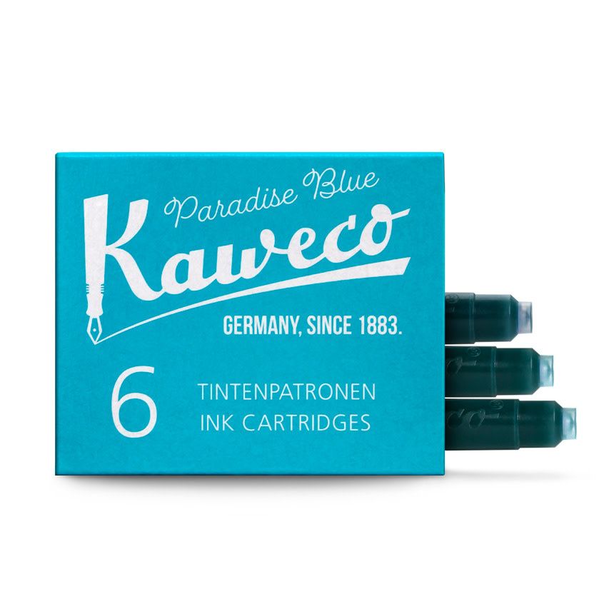 Kaweco Ink Cartridges Paradise Blue