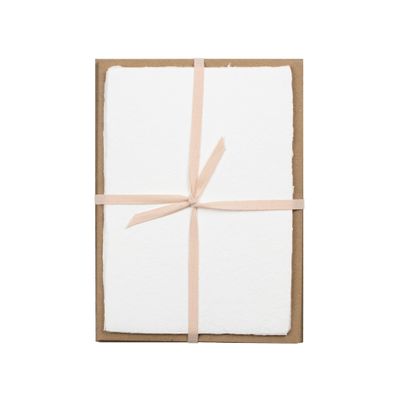 Handmade Paper Pack White