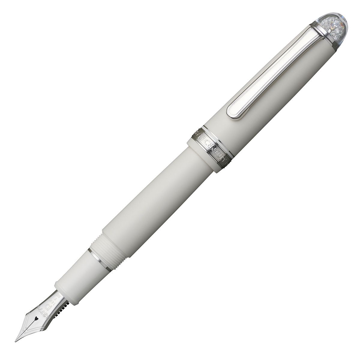 Platinum #3776 Shape of Heart Ivoire Fountain Pen