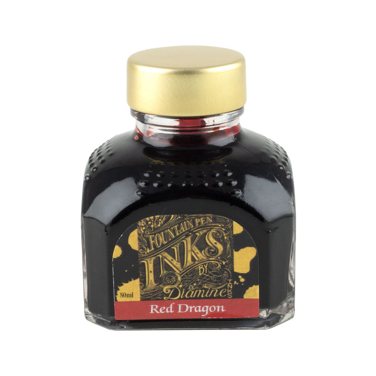 Diamine Red Dragon Bottled Ink (80ml)