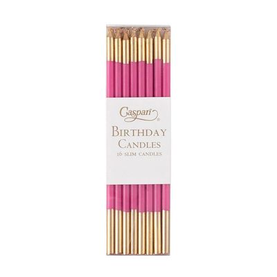 Birthday Candle Slims - Fuchsia