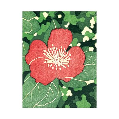 Camelia Yuletide Card