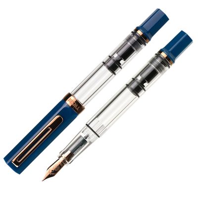 TWSBI Eco Indigo Blue with Bronze Fountain Pen
