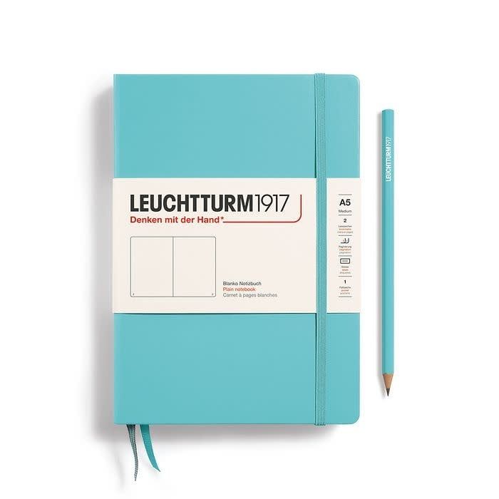 A5 Medium Hardcover Notebook Aquamarine