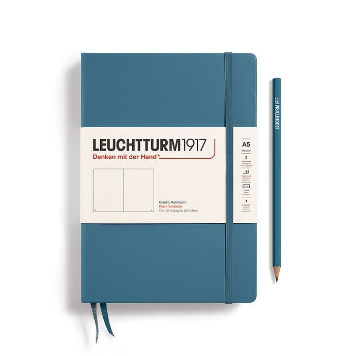 Leuchtturm A5 Medium Hardcover Notebook Stone Blue