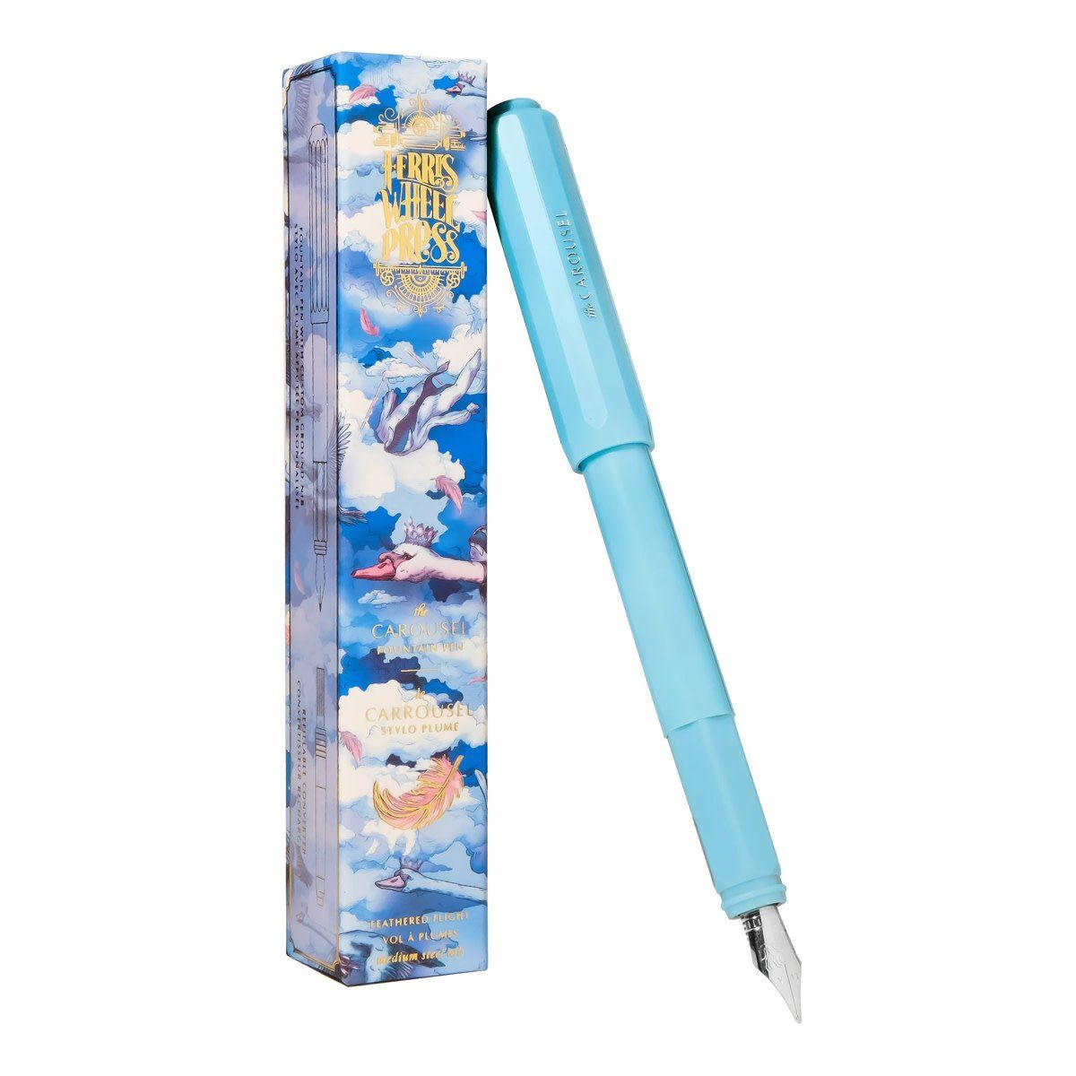 Carousel Feathered Flight Fountain Pen