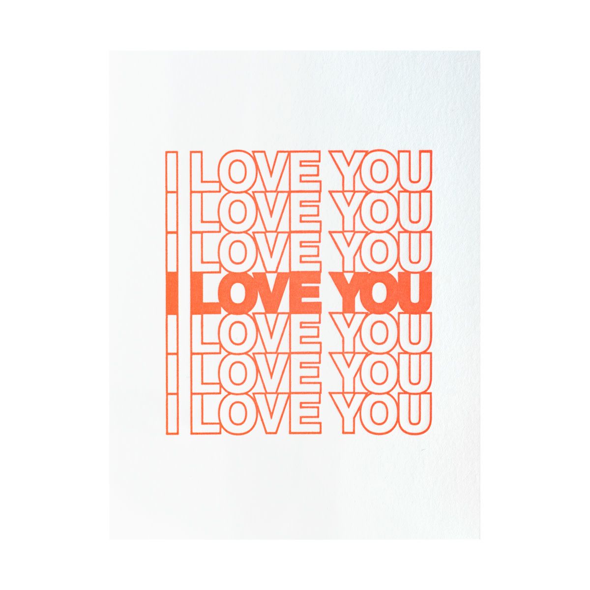I Love You I Love You