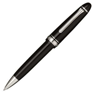 Sailor 1911 Large Black &amp; Silver Ballpoint Pen