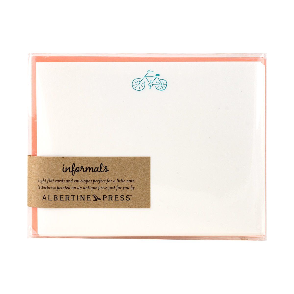 Bicycle Letterpress Notecard Set