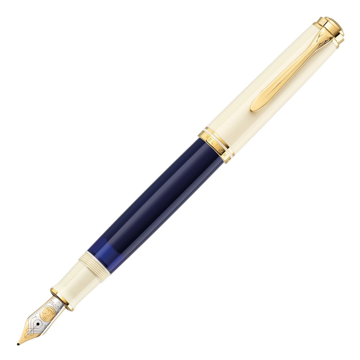Pelikan Souverän M800 Cream Blue Fountain Pen Special Edition