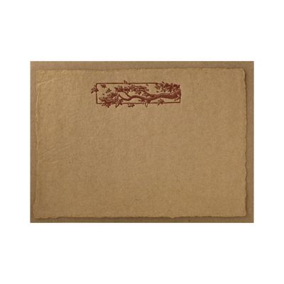 Maple Branch Deckled Correspondence Note