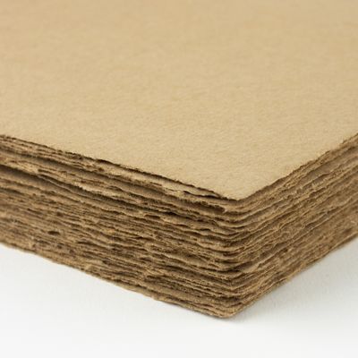 Handmade Paper Sheet - Kraft