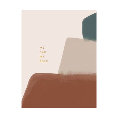 Dad Rock Card