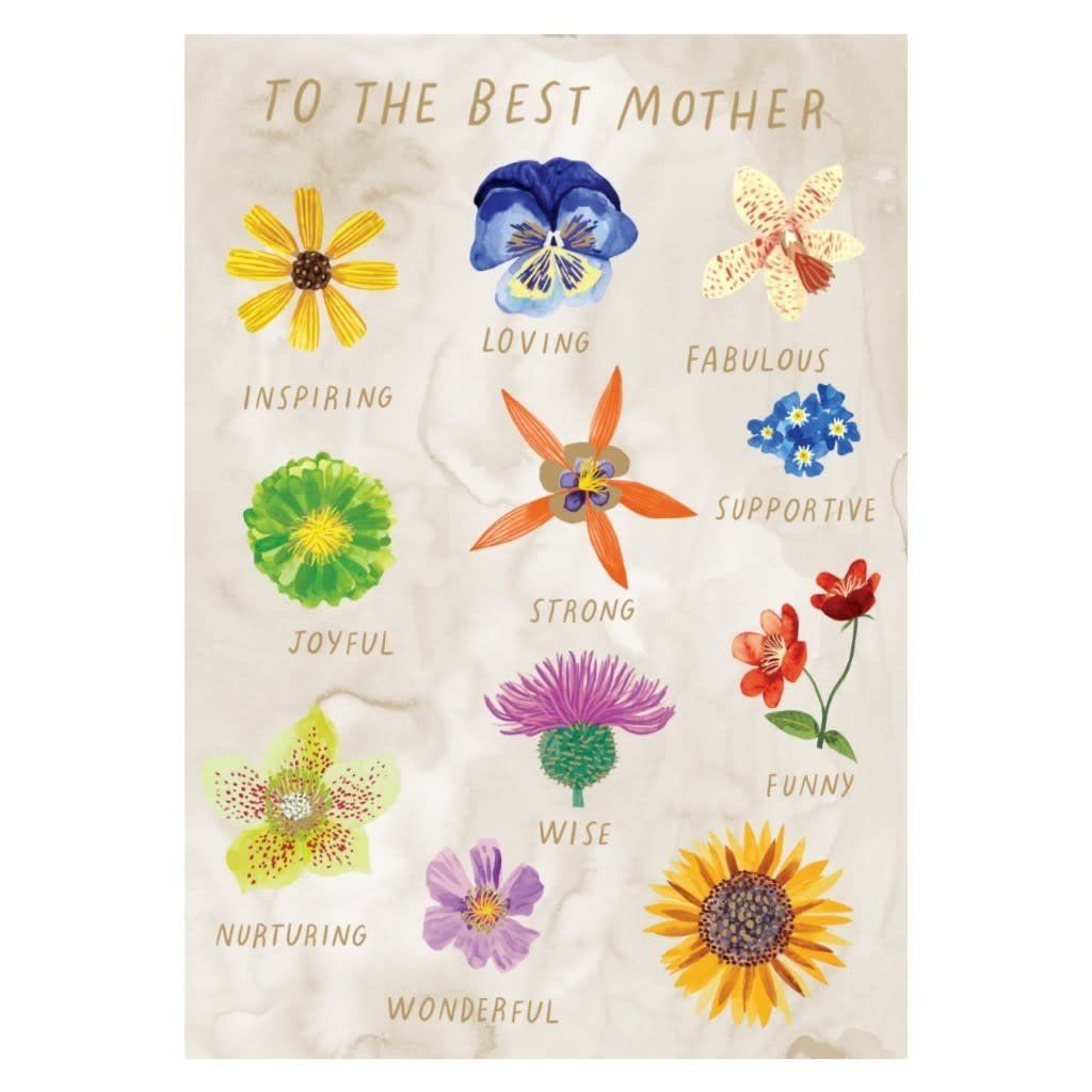 Inspiring Flowers Greeting Card