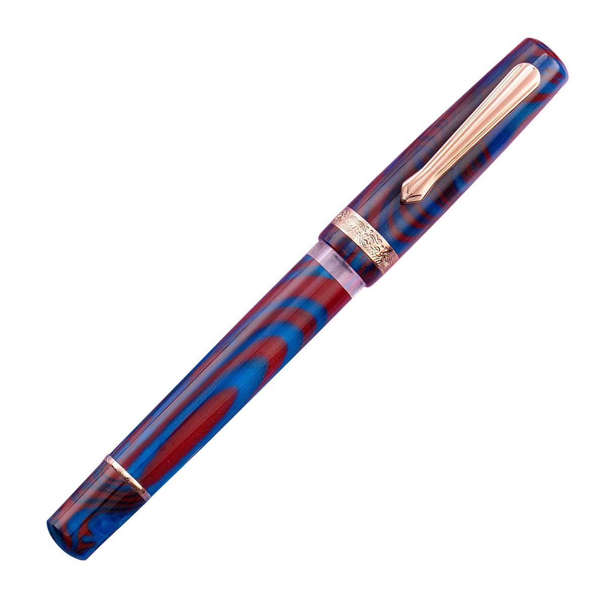 Nahvalur Schuylkill Dragonet Sapphire Fountain Pen