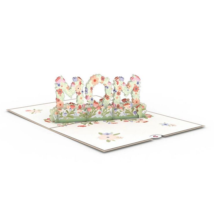 Floral Mom Pop Up Card