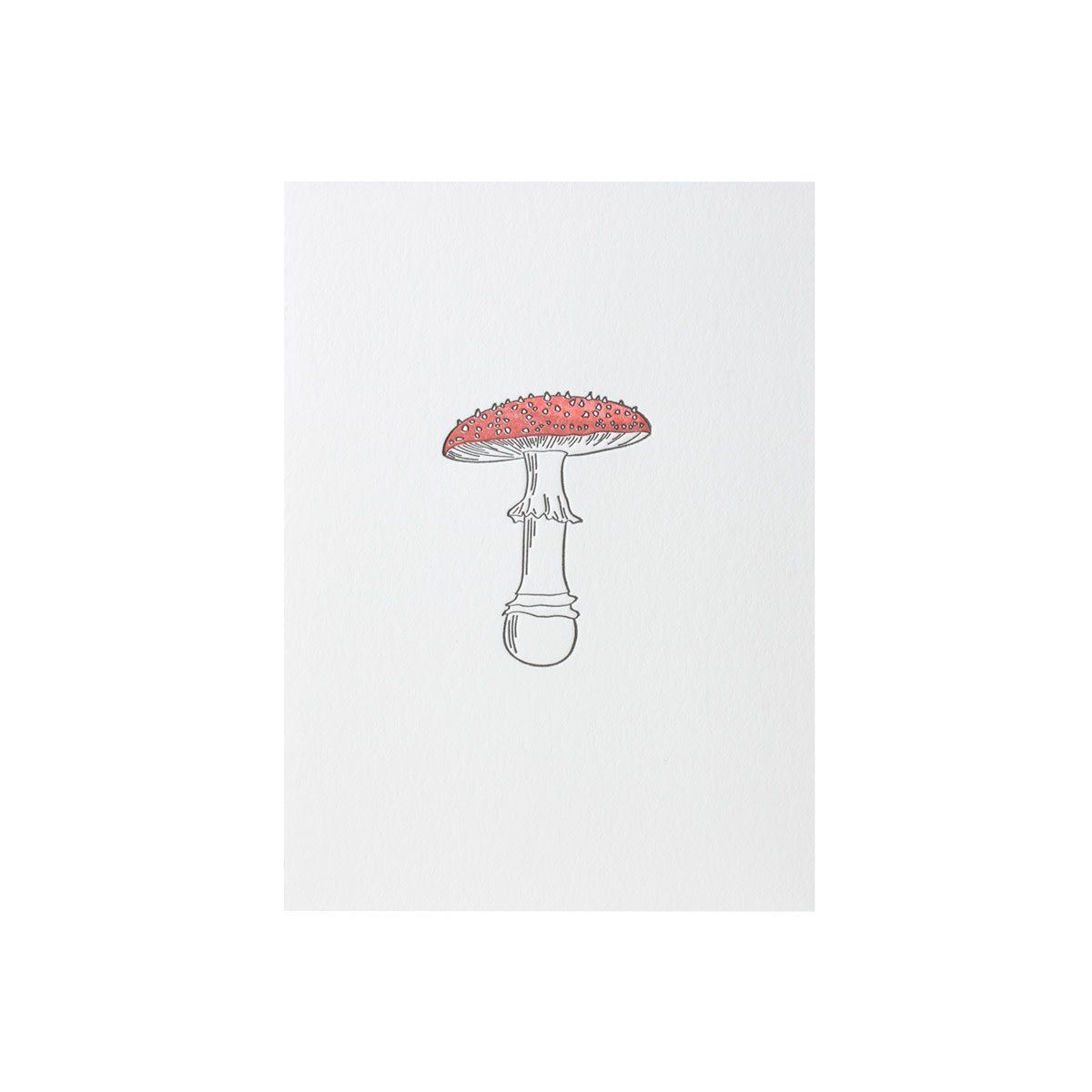 Fly Agaric Mushroom Card